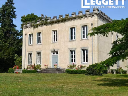 achat maison 15 pièces 649m² lessac 16500