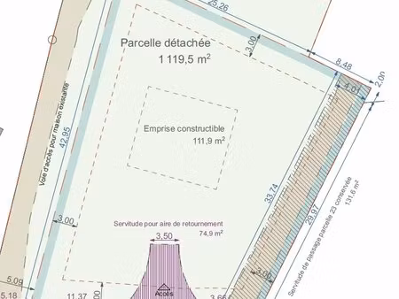 achat terrain 1 120m² roquevaire 13360
