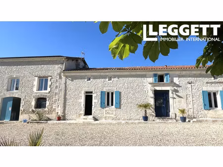 achat maison 12 pièces 470m² cierzac 17520
