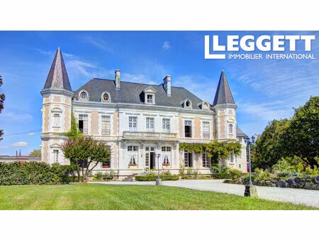 achat maison 37 pièces 1 230m² navarrenx 64190