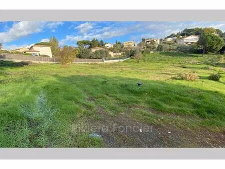 achat terrain 800m² antibes 06600