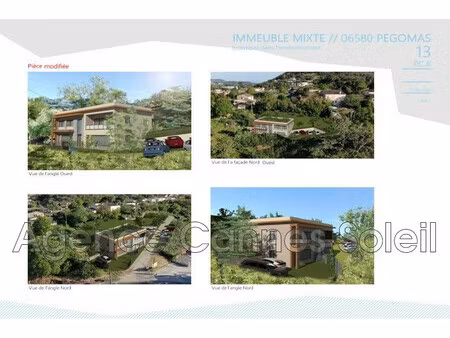 achat terrain 889m² pegomas 06580