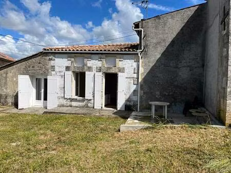 vente maison 3 pièces 75 m² nieul-le-virouil (17150)