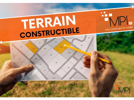 achat terrain 415m²