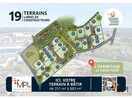 achat terrain 312m²
