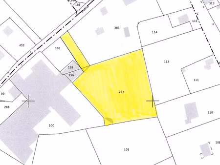 achat terrain 4 460m² paray le monial 71600