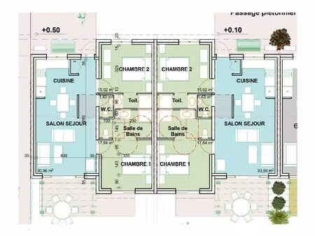 achat maison 4 pièces 74m² st nicolas de port 54210