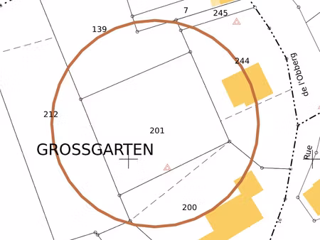 achat terrain 1 513m² bendorf 68480