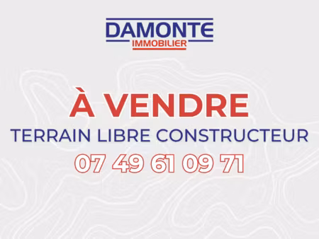 achat terrain 525m² troyes 10000