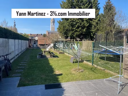 vente maison 5 pièces 122 m² à comines (59560)  260 000 €