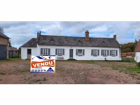 achat maison 6 pièces 130m² forest l abbaye 80150
