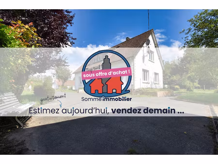 achat maison 5 pièces 150m² picquigny 80310
