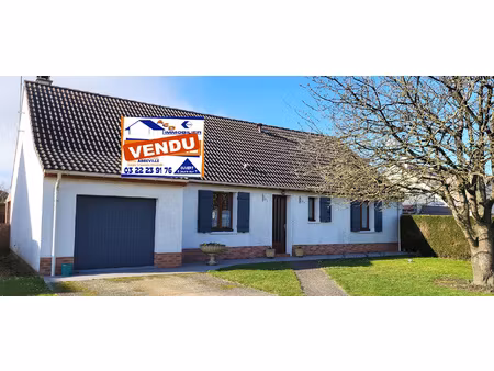 achat maison 7 pièces 105m² sailly flibeaucourt 80970