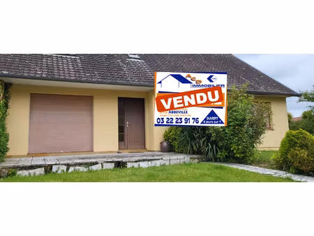 achat maison 6 pièces 97m² nouvion 80860
