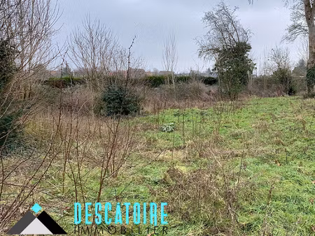 achat terrain 628m² erquinghem lys 59193