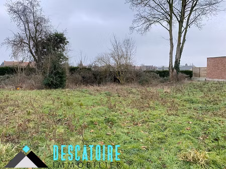 achat terrain 762m² erquinghem lys 59193