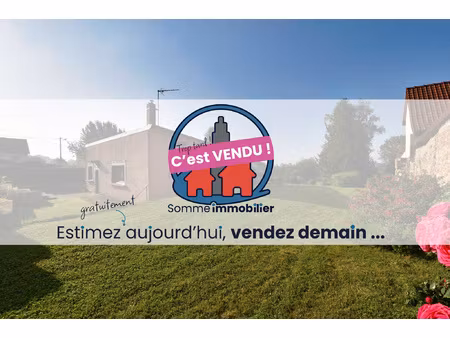 achat maison 4 pièces 82m² bourdon 80310