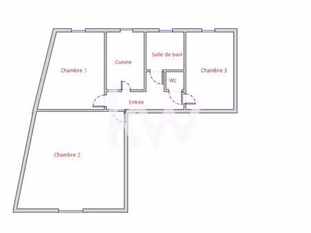 achat appartement 3 pièces 45m²