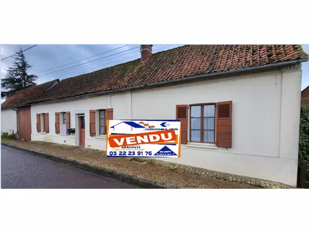 achat maison 4 pièces 86m² buigny st maclou 80132