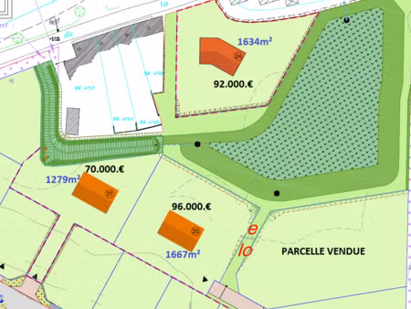 achat terrain 1 279m² abbeville 80100