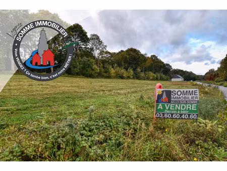 achat terrain 688m² ailly sur somme 80470