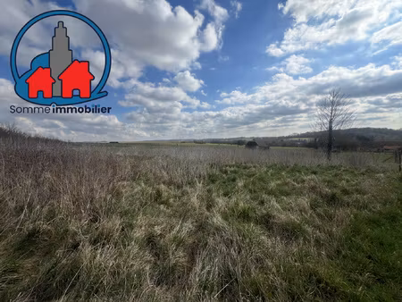 achat terrain 1 470m² allery 80270