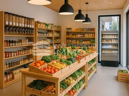 à louer local commercial 204m² (brut de béton)