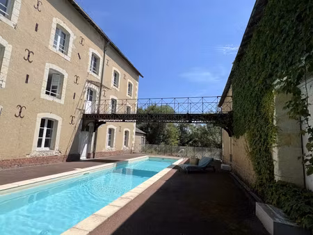vente maison 16 pièces 533 m² la chartre-sur-le-loir (72340)