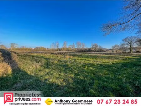 achat terrain 12 500m² chatres sur cher 41320