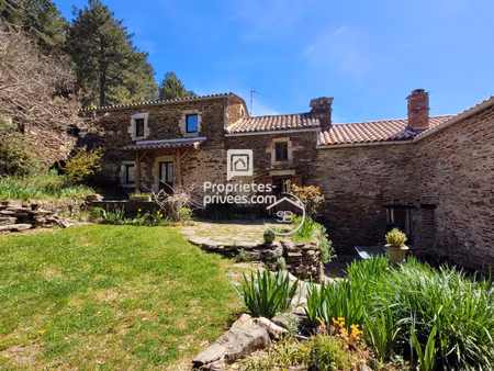 mas typiquement cévenol - malbosc (limite gard/ardèche) 215 m² | 8 pièces | terrain 17 497
