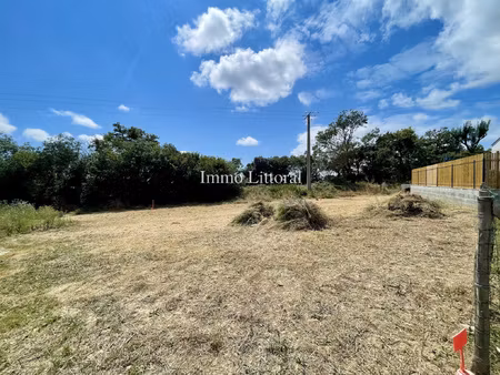 achat terrain 577m² avrille 85440