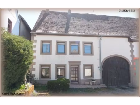 en vente maison 143 m² – 66 000 € |schmittviller