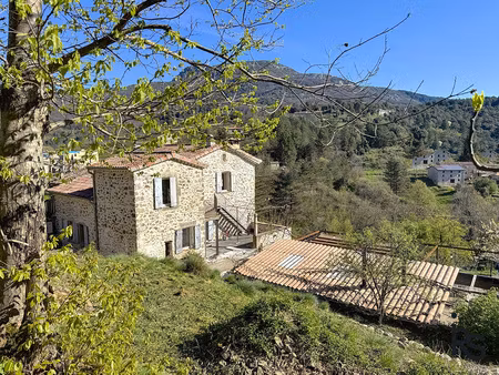 une maison ardéchoise rénovée de 261 m2 habitables  avec 460