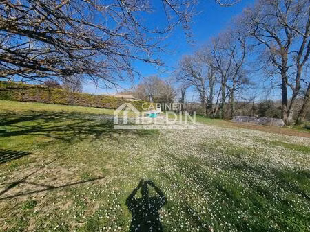 achat terrain 1 056m² merignas 33350