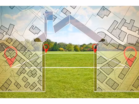 vente terrain 586 m² à monterblanc (56250)  151 525 €