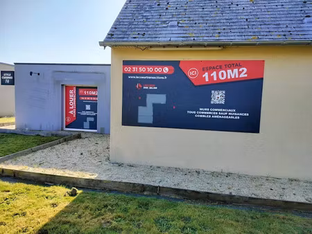 location locaux professionnels 4 pièces 110 m² à blainville-sur-orne (14550)  2 000 €