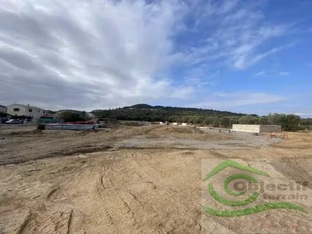 vente terrain 300 m² bages (11100)