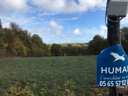 vente terrain 4368 m² vailhourles (12200)