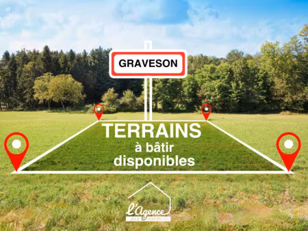 vente terrain 280 m² graveson (13690)