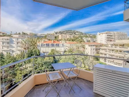 500 mètres croisette - vue dégagée au calme - etage élevé