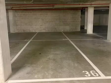 ondergrondse staanplaats te koop in linkeroever