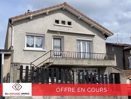 vente maison 4 pièces 80 m² à fraisses (42490)  165 000 €
