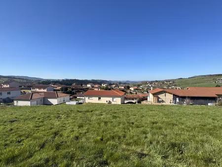 vente terrain 1330 m² cublize (69550)