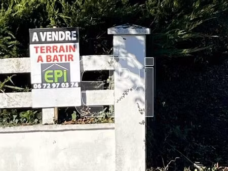 vente terrain 720 m² saumur (49400)