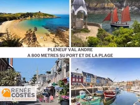 vente en nue propriété - f92 ans - pleneuf val andre (22370)