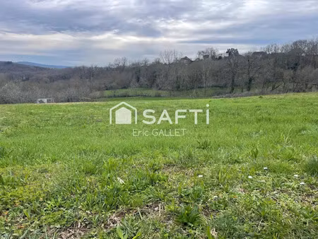 vente terrain 1266 m² à varetz (19240)  39 900 €