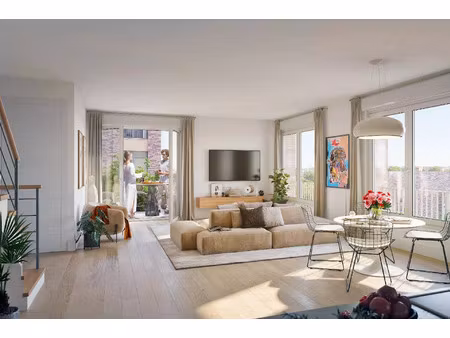 vente programme neuf t2  t3  t4 47 à 95 m² saint-ouen-sur-seine (93400)