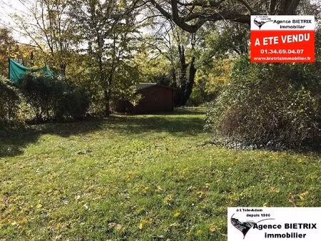 vente terrain 547 m² presles (95590)