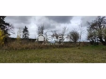 superbe terrain à bâtir