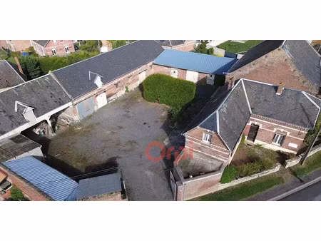 vente ferme 4 pièces 120 m² à athies (80200)  148 000 €